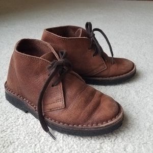 J Crew Crewcut Boy's Suede Leather Boot